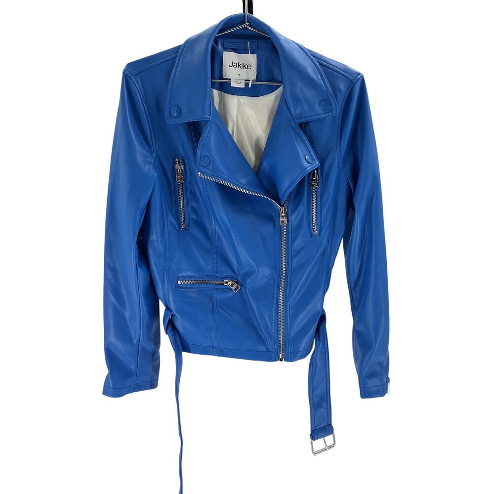 Jakke Sleek Blue Saint Biker Jacket Size M